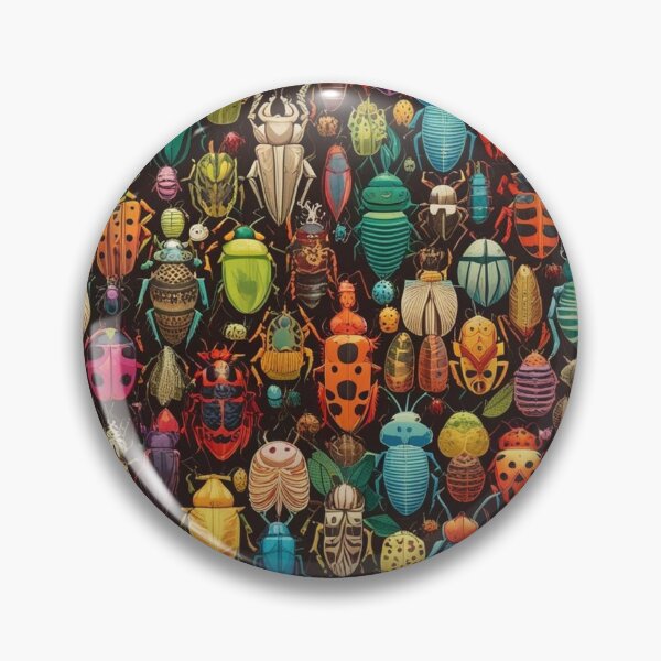 Item preview, Many Beautiful Colorful Bugs Pattern 2 designed and sold by AlinaSCorner.