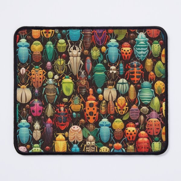 Item preview, Many Beautiful Colorful Bugs Pattern 2 designed and sold by AlinaSCorner.