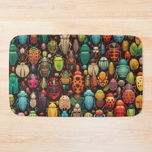 Item preview, Many Beautiful Colorful Bugs Pattern 2 designed and sold by AlinaSCorner.