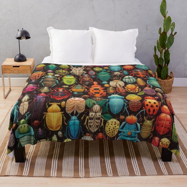 Item preview, Many Beautiful Colorful Bugs Pattern 2 designed and sold by AlinaSCorner.