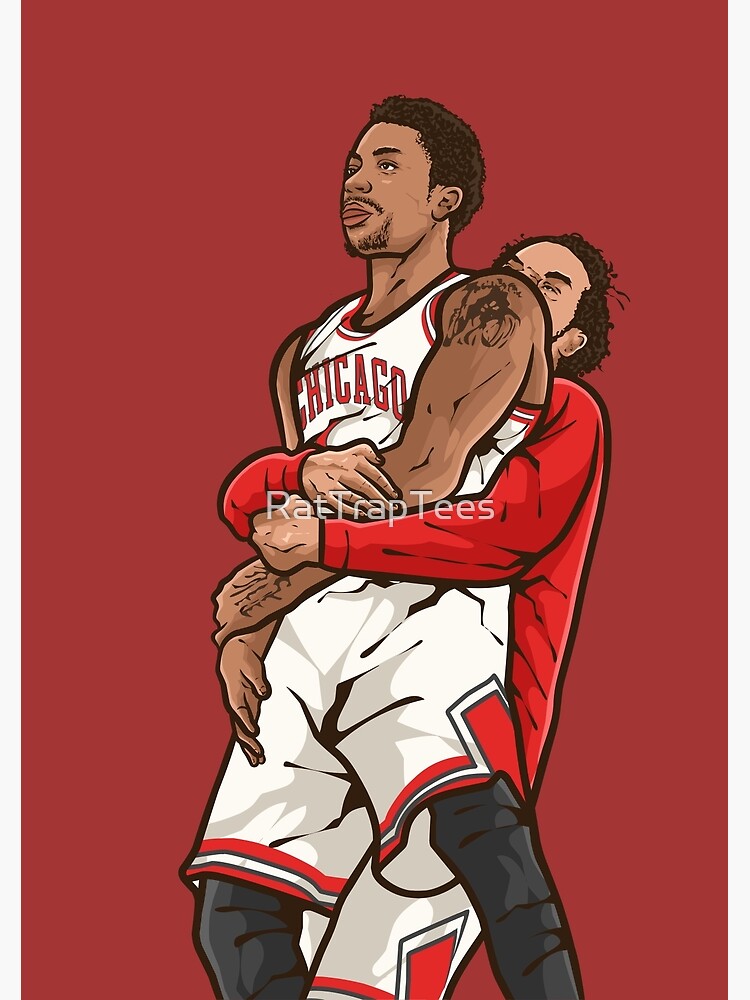 Derrick Rose and Joakim Noah Game Winner Celebration