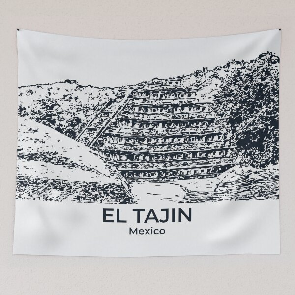 Item preview, El Tajin - Mexico designed and sold by Lakeric Cityscapes.