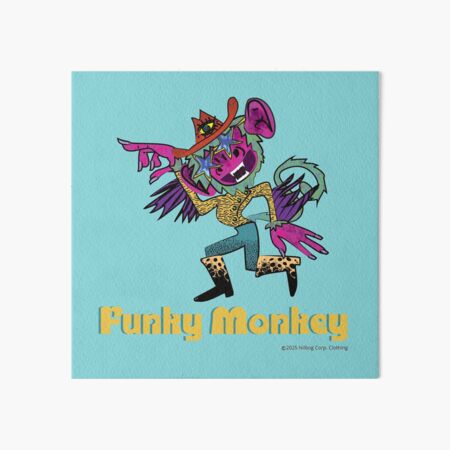 Item preview, Funky Monkey designed and sold by nilbogcorp.