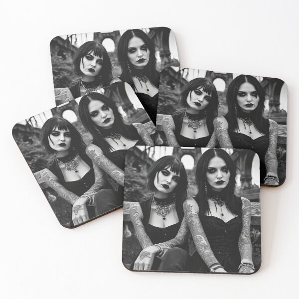 Item preview, Dark Goth Vampire Girls designed and sold by TheDarkWardrobe.