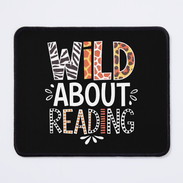 Item preview, Wild About Reading Animal Teacher Book Lover designed and sold by ArtFromBeyond.