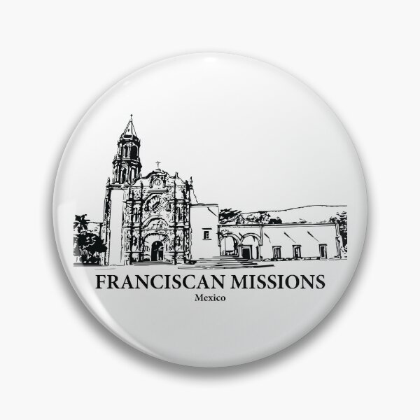 Item preview, Franciscan Missions - Mexico designed and sold by Lakeric Cityscapes.