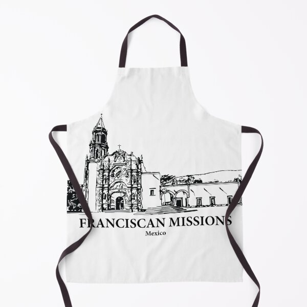 Item preview, Franciscan Missions - Mexico designed and sold by Lakeric Cityscapes.