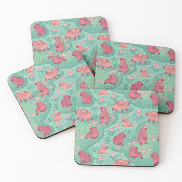 Item preview, Spring Capybaras designed and sold by Colordrilos.