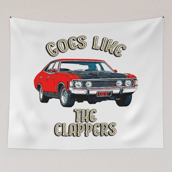 Item preview, XA Falcon GT – Goes Like The Clappers designed and sold by Michael van der Hoorn.