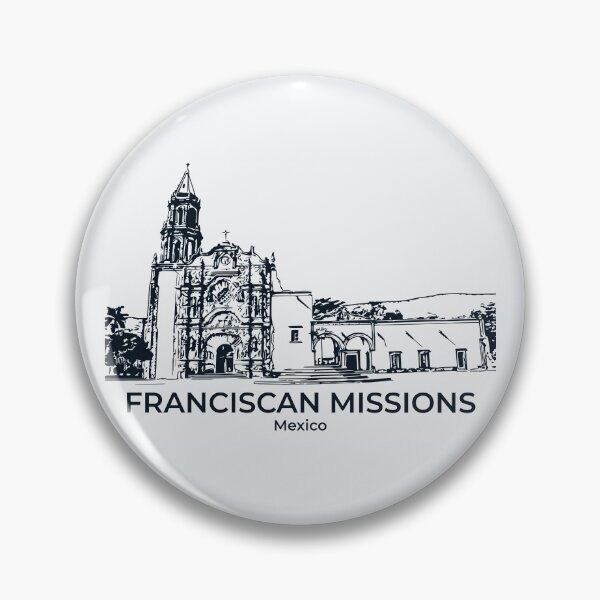 Item preview, Franciscan Missions - Mexico designed and sold by Lakeric Cityscapes.
