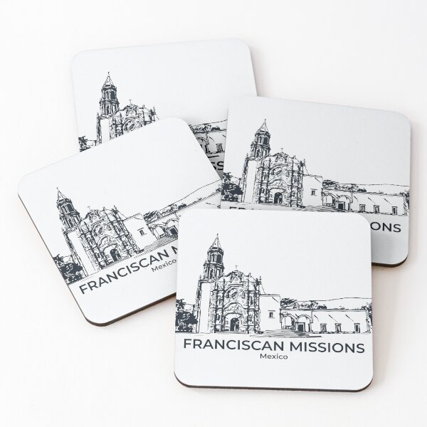 Item preview, Franciscan Missions - Mexico designed and sold by Lakeric Cityscapes.