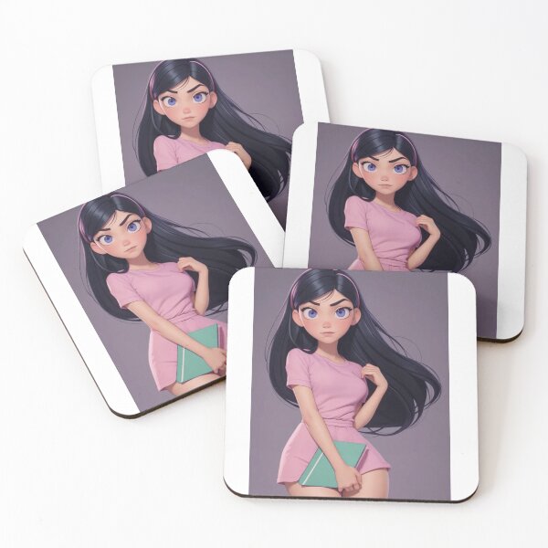 Item preview, Confident and Mysterious Girl with a Book designed and sold by Designjaju.
