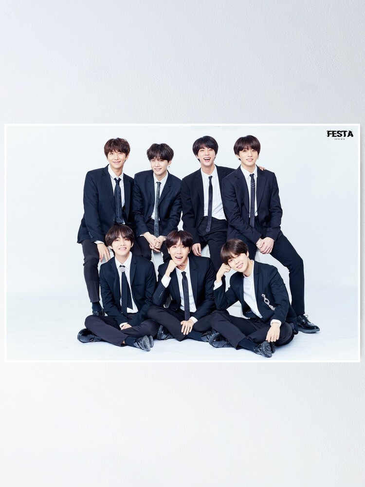 Bts Festa Family Portrait 18 Poster By Bts Emporium Redbubble