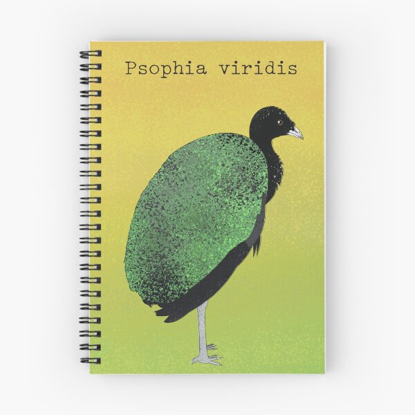 Item preview, Dark-winged trumpeter - Psophia viridis designed and sold by marivin.