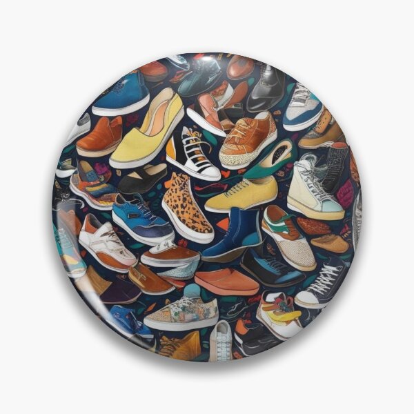 Item preview, Many Beautiful Colorful Shoes Pattern designed and sold by AlinaSCorner.
