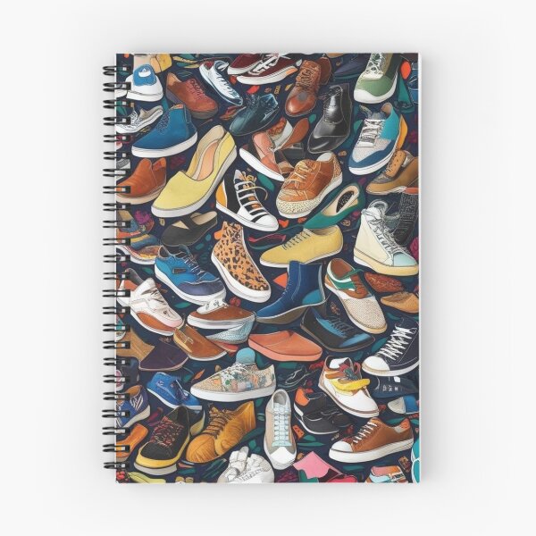 Item preview, Many Beautiful Colorful Shoes Pattern designed and sold by AlinaSCorner.