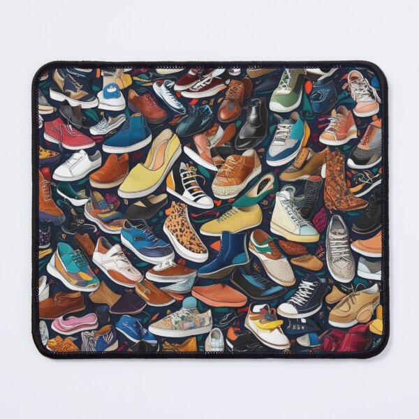 Item preview, Many Beautiful Colorful Shoes Pattern designed and sold by AlinaSCorner.