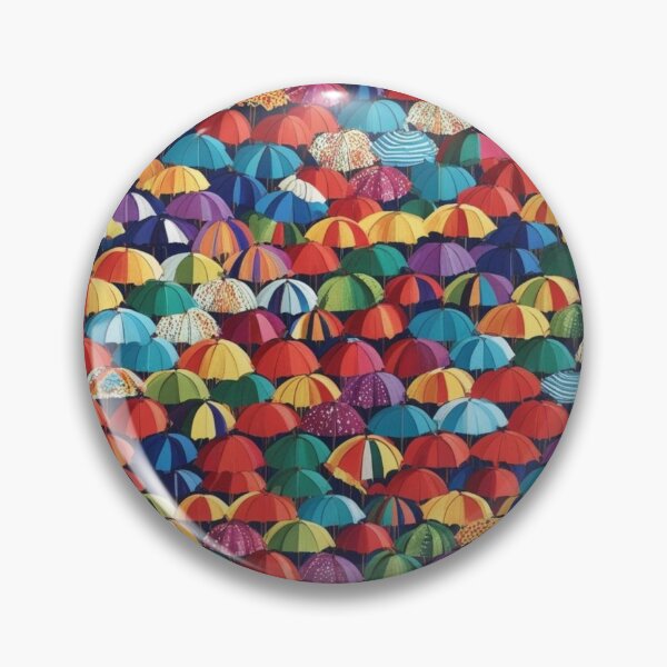 Item preview, Many Beautiful Colorful Umbrellas Pattern designed and sold by AlinaSCorner.