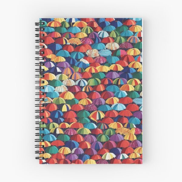 Item preview, Many Beautiful Colorful Umbrellas Pattern designed and sold by AlinaSCorner.