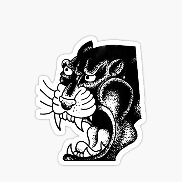 Artikel-Vorschau von Pantherkopf, designt und verkauft von GeorgeDrawsLots.