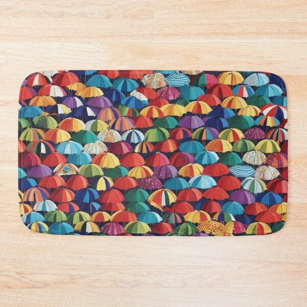 Item preview, Many Beautiful Colorful Umbrellas Pattern designed and sold by AlinaSCorner.