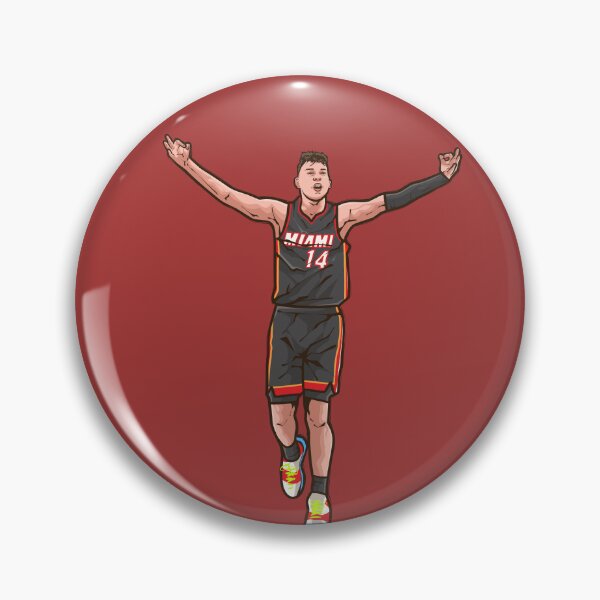 Item preview, Tyler Herro 3 Point Celebration Cartoon designed and sold by RatTrapTees.
