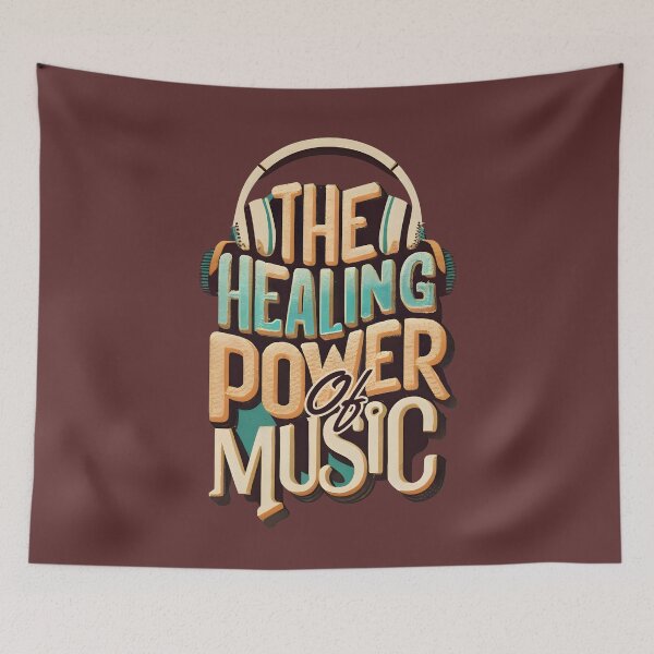 Item preview, El poder curativo de la música designed and sold by TheMusicSpot.
