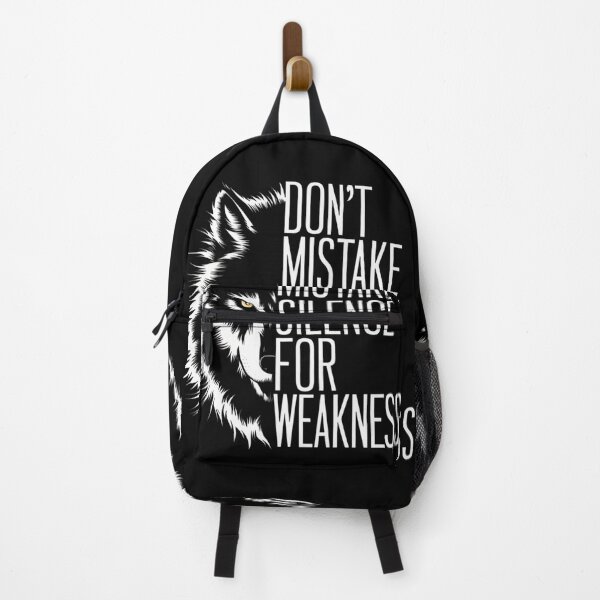 Item preview, Silent Strength – The Wolf’s Wisdom designed and sold by MJO80.