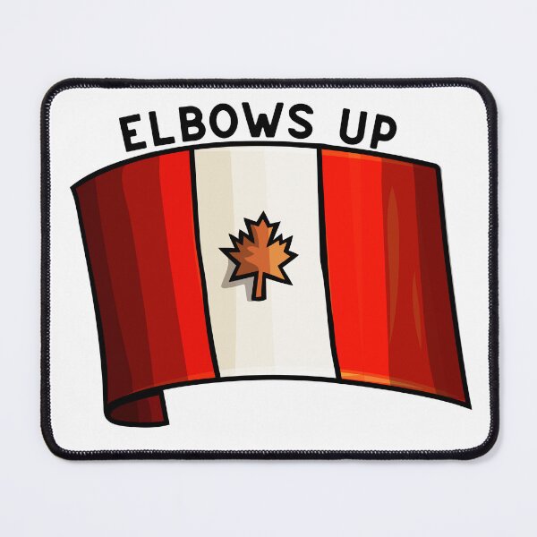 Item preview, Elbows up Flag designed and sold by AlwaysBeLilith.