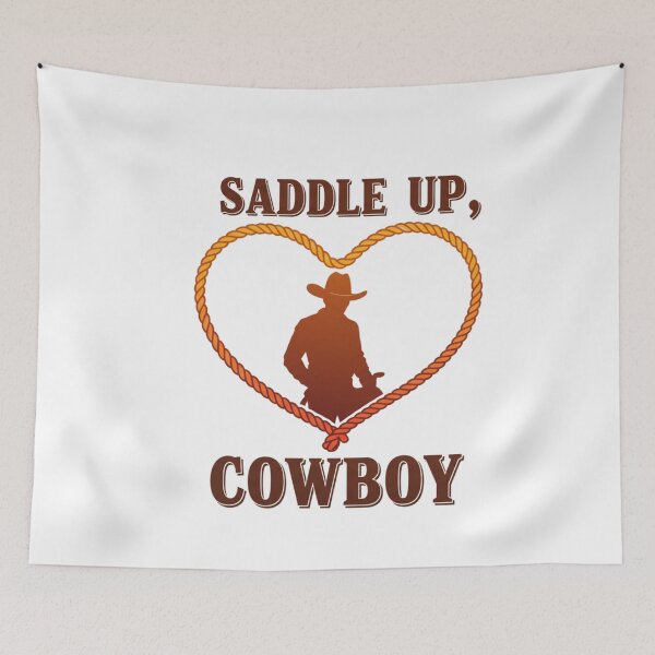Item preview, Saddle Up, Cowboy designed and sold by FitEnvy.
