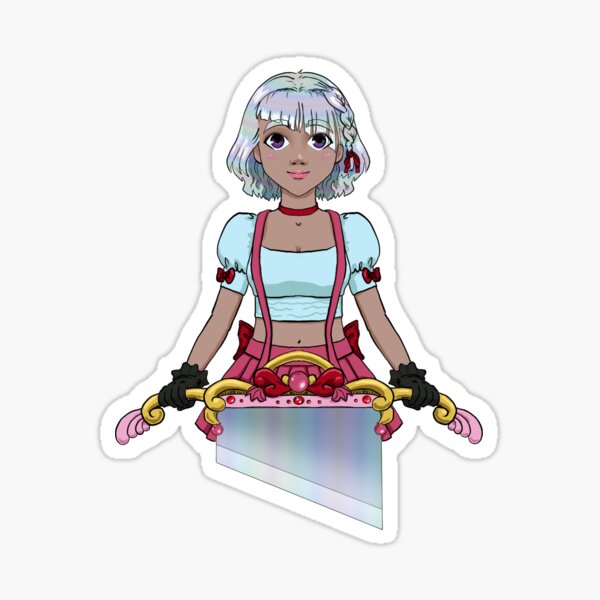 Iridescent Guillotina Sticker
