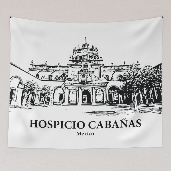 Item preview, Hospicio Cabañas - Mexico designed and sold by Lakeric Cityscapes.
