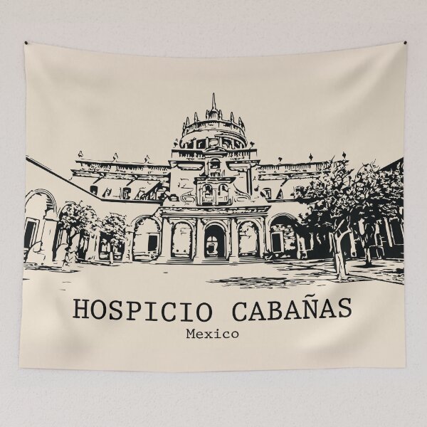 Item preview, Hospicio Cabañas - Mexico designed and sold by Lakeric Cityscapes.