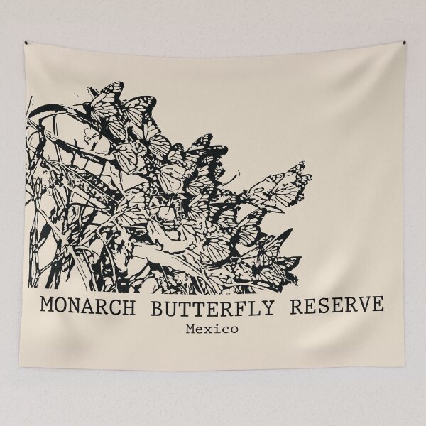 Item preview, Monarch Butterfly Biosphere Reserve - Mexico designed and sold by Lakeric Cityscapes.