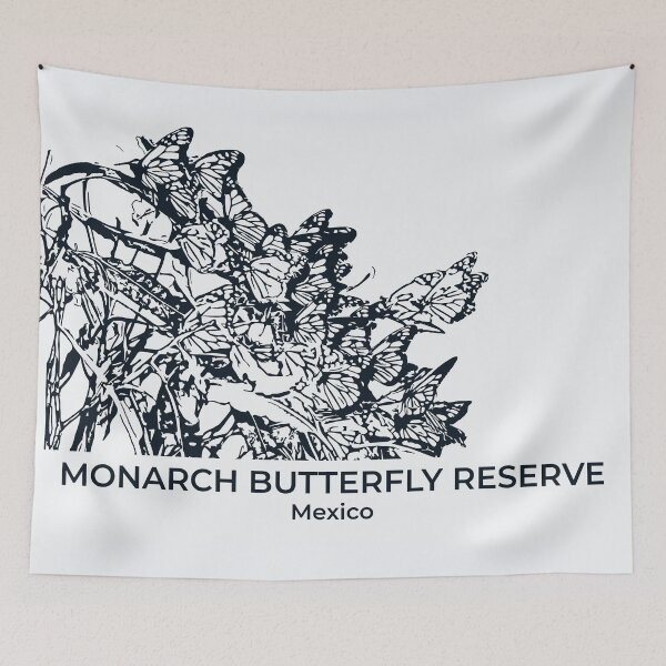 Item preview, Monarch Butterfly Biosphere Reserve - Mexico designed and sold by Lakeric Cityscapes.