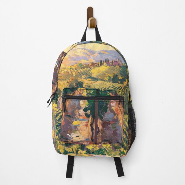 Item preview, Sunlit Vineyard in Provence, France - Impressionist Landscape designed and sold by CARRAANN.