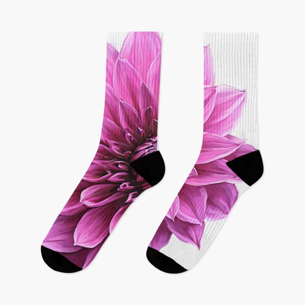 Item preview, Pink Decorative Dahlia designed and sold by Allegory-Design.