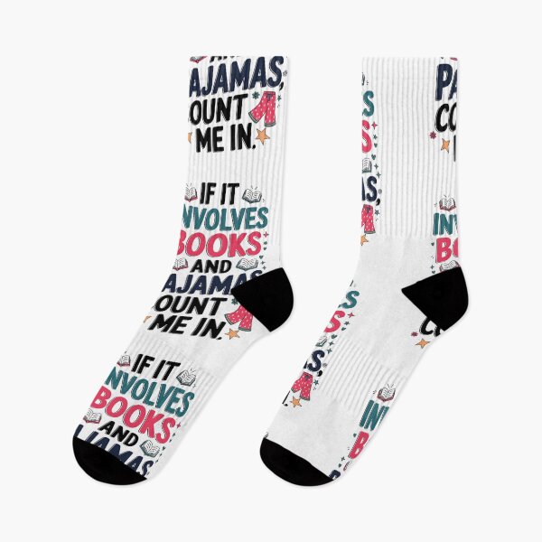 Item preview, Book & Pajamas Humorous If It Involves Books and Pajamas designed and sold by ArtFromBeyond.