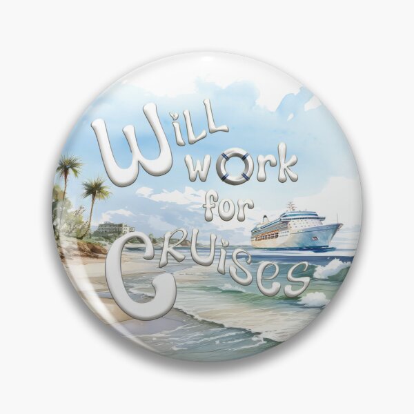 Item preview, Trabajará para cruceros designed and sold by SuzyCruzyDesigns.