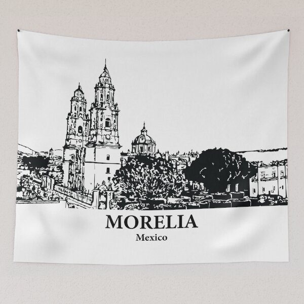 Item preview, Morelia - Mexico designed and sold by Lakeric Cityscapes.
