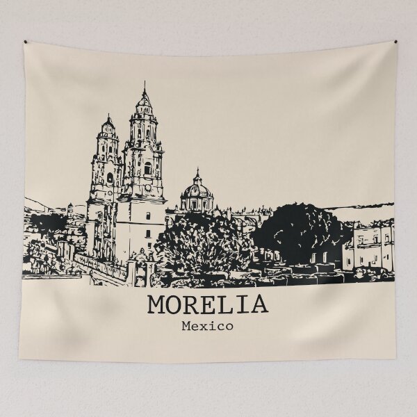 Item preview, Morelia - Mexico designed and sold by Lakeric Cityscapes.