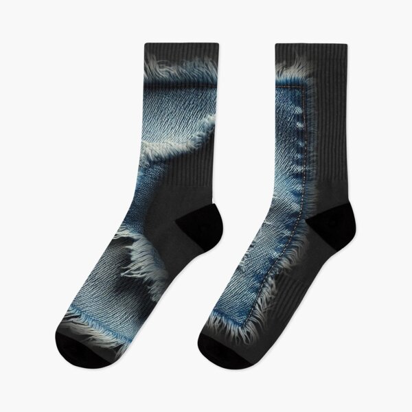 Artikelvorschau, Ausgefranster Denim-Leere entworfen und verkauft von Wiredart.