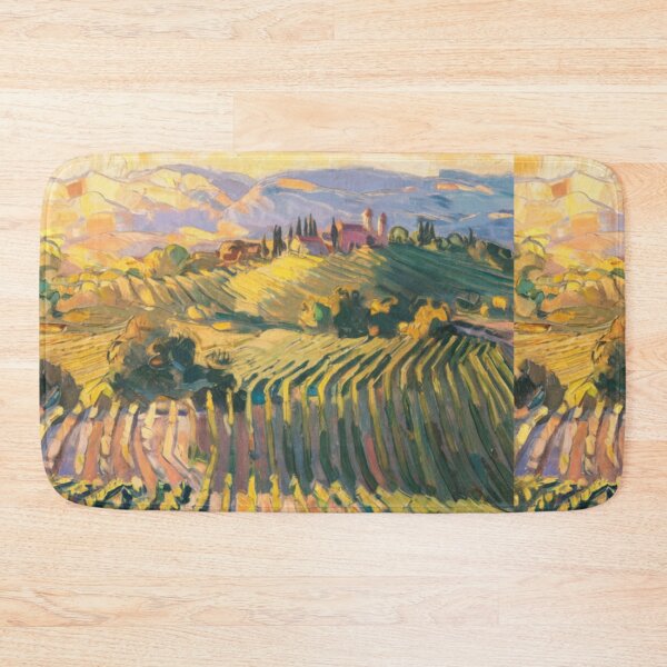 Item preview, Sunlit Vineyard in Provence, France  - Impressionist Landscape  designed and sold by CARRAANN.