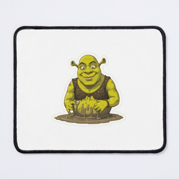 Item preview, Shrek Enjoying a Mud Bath designed and sold by Designjaju.