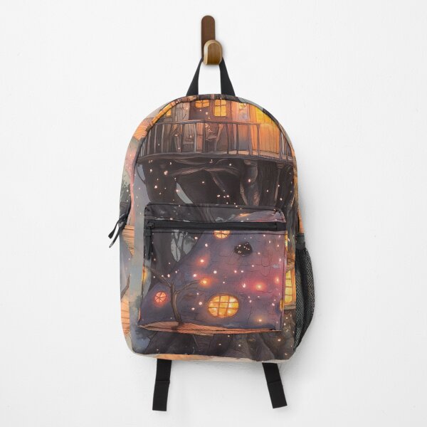 Item preview, Mushroom Treehouse Escape designed and sold by SporeandCanvas.