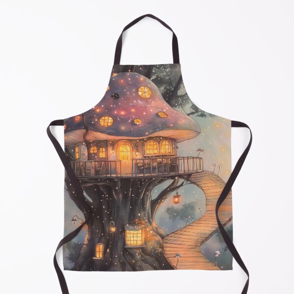 Item preview, Mushroom Treehouse Escape designed and sold by SporeandCanvas.