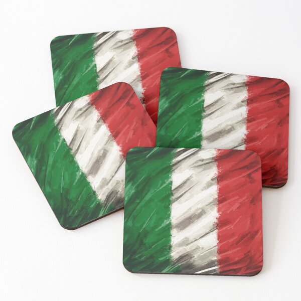 Item preview, Abstract Italian Flag designed and sold by MySignatureItems.