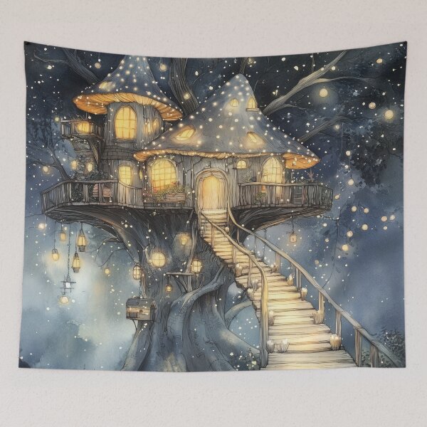 Item preview, Magical Treehouse Dreams designed and sold by SporeandCanvas.