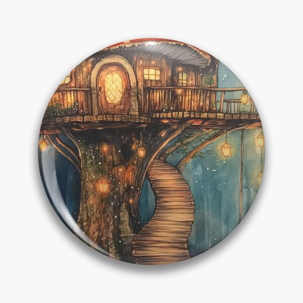 Item preview, A Fairytale in the Treetops designed and sold by SporeandCanvas.