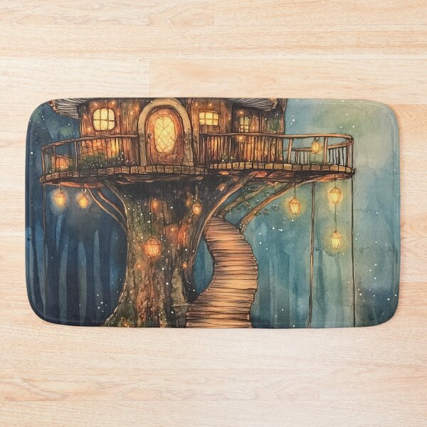 Item preview, A Fairytale in the Treetops designed and sold by SporeandCanvas.